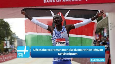 Décès du recordman mondial du marathon kényan Kelvin Kiptum Vidéo