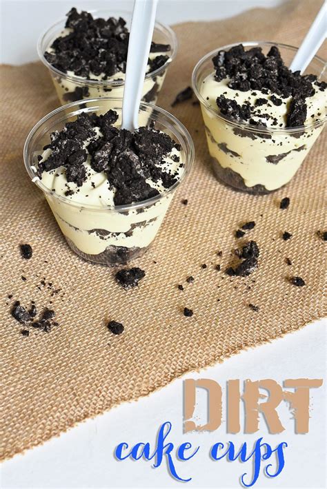 Dirt Cake Cups Recipe Dirt Cake Dirt Cake Cups Dirt Cake Recipes