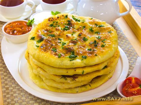 Лепешки с фаршем