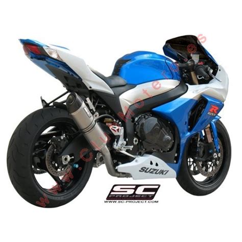 Escape SC Project Oval Para SUZUKI GSX R 1000 2009 2011