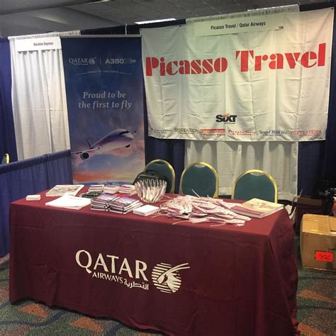 Stop By Qatar Airways And Picasso Travel Booth 706 At The H… Flickr