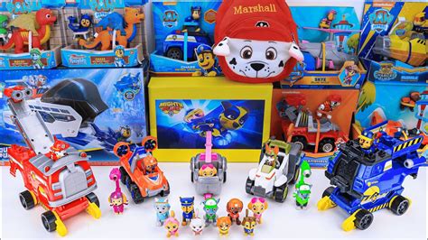 Paw Patrol Unboxing Collection Review Marshallmighty Movie Bulldozer