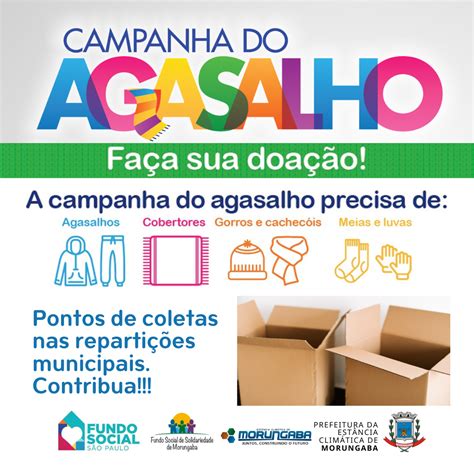 Em Morungaba Campanha Do Agasalho Come A Nesta Ter A Feira