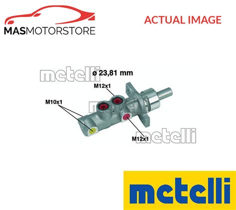 BRAKE MASTER CYLINDER METELLI 05 0362 A NEW OE REPLACEMENT EBay