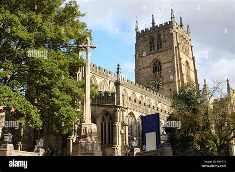 St Marys Church The Lace Market Nottingham England Uk Stock Photo