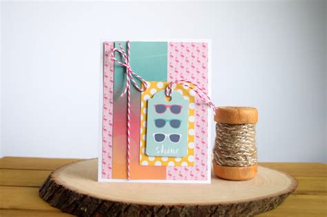 Jess Crafts 25 Cards With Echo Park Papers Summer Dreams 6x6 Paper Pad