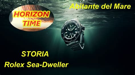 BREVE STORIA DEL ROLEX SEA DWELLER L ABITANTE DEL MARE YouTube