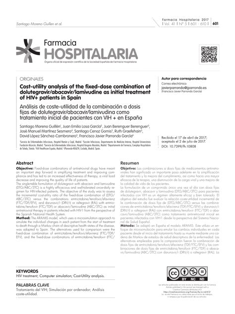 Pdf Cost Utility Analysis Of The Fixed Dose Combination Of