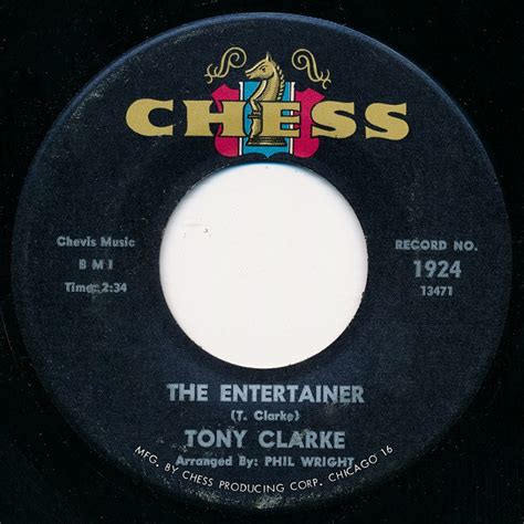 Tony Clarke The Entertainer 1965 Vinyl Discogs