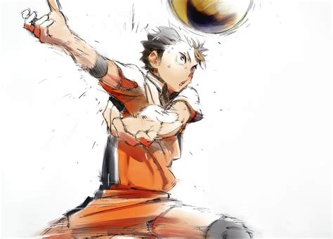 Nishinoya Yuu Haikyuu Haikyuu Nishinoya Manga Haikyuu Hinata