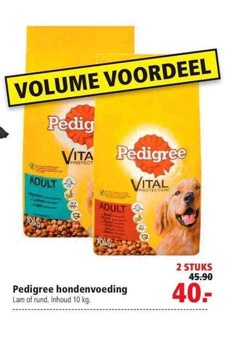 Pedigree Hondenvoeding 10kg Aanbieding Bij Welkoop