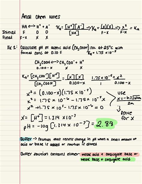 Analytical Exam 3 Analytical Chem Exam 3 Anal Chem Notes HAC3H A