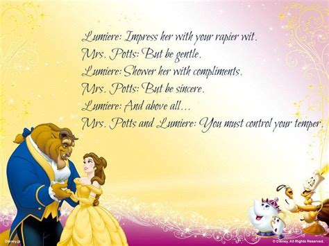 17 Disney Beauty and the Beast Quotes with Images - Good Morning Quote ...