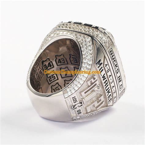 2021 Milwaukee Bucks National Basketball World Championship Ring