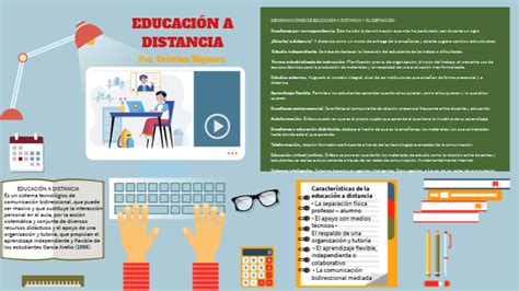 Infografía Educación A Distancia