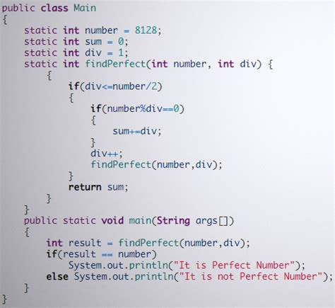 Perfect Number Program For Java UpGrad Blog