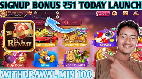 Get Bonus New Rummy Earning App Today Rummy New App Today New