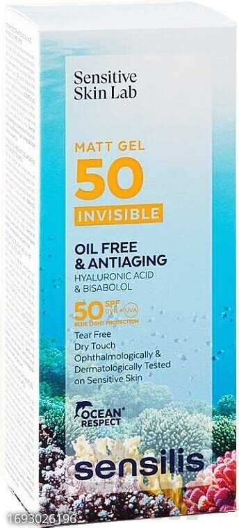 Sensilis Солнцезащитный матирующий гель Matt gel Gel Oilfree SPF50 ...