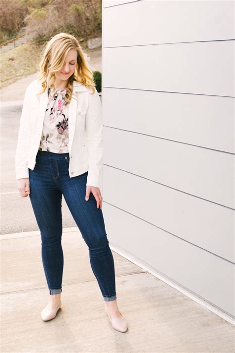 3 White Denim Jacket Outfit Ideas The Gem