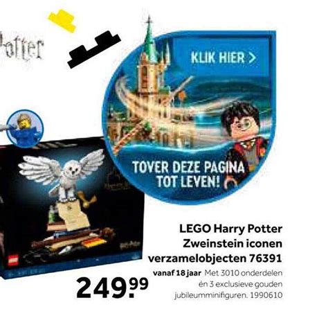 Lego Harry Potter Zweinstein Iconen Verzamelobjecten Aanbieding