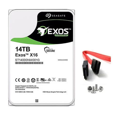 14 ТБ Внутренний жесткий диск Seagate EXOS ST14000NM001G 000J 005G