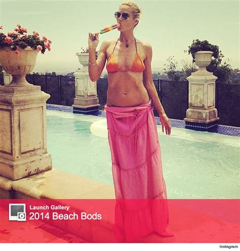 Heidi Klum Flaunts Hot Bikini Bod In Tiny Two Piece