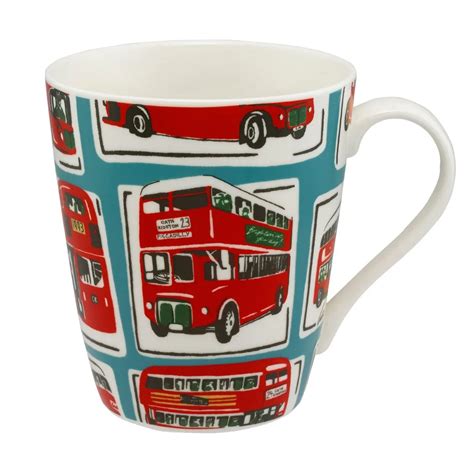 British retro London Bus Ceramic Water Cups Milk Cups London Travel ...