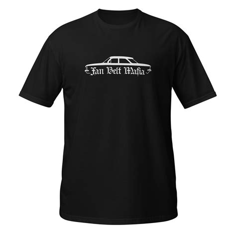 Fan Belt Mafia Early Model Corvair Sedan T Shirt 1960 1961 Etsy