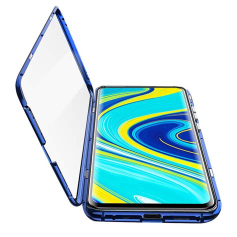 Чехол бампер MyPads для Huawei Y9 2019 магнитный из закаленного