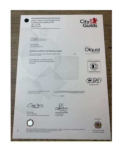 Buy A Fake City And Guilds Certificate Fake Nvq Level Certificates