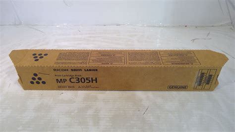 Genuine Ricoh Savin Lanier Mp C H Black Toner Cartridge