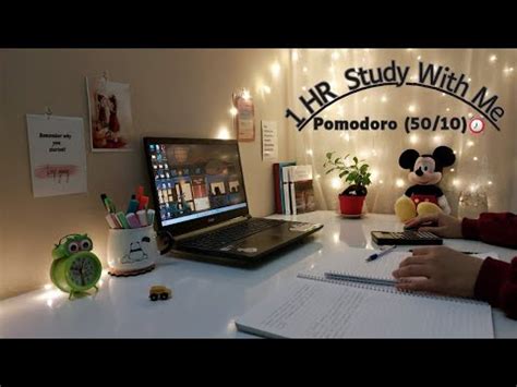 Hr Study With Me Pomodoro Firecracker Rain