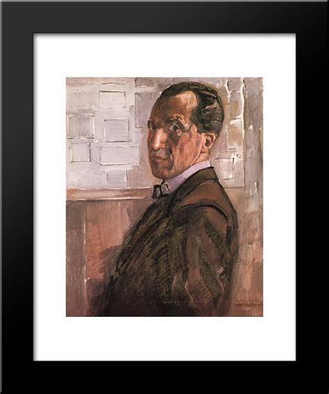 Self Portrait 20x24 Framed Art Print By Mondrian Piet