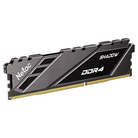 Mexx MEMORIA RAM DDR4 8GB 3600 MHZ NETAC SHADOW NEGRO