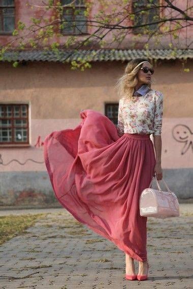 Saia longa, Roupas discretas, Looks