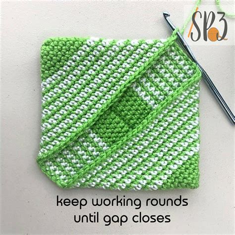 Hot Pad Scrubby Crochet Tutorial With Printable Sweet Potato