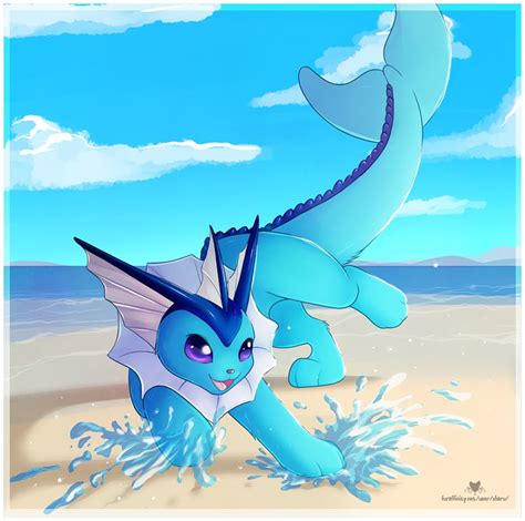 Vaporeon Eeveelutions Character Fictional Characters