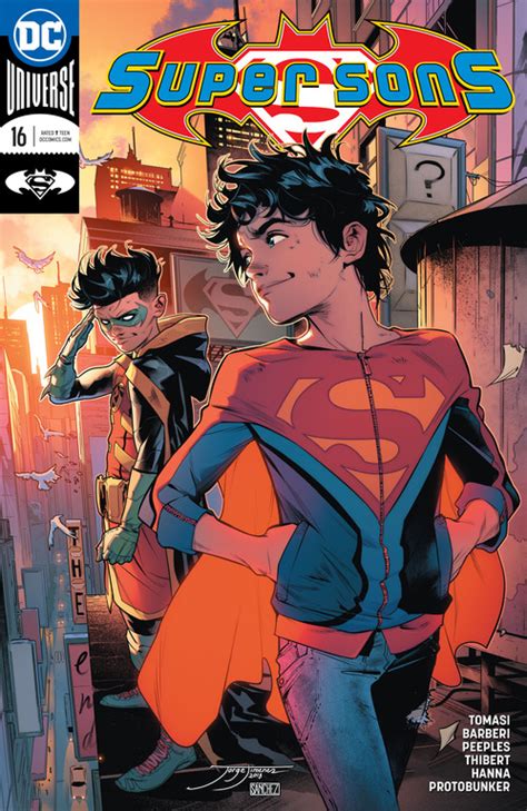 Comic Obsessed Super Sons 16 Preview