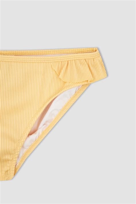 Turuncu Kız Çocuk Genç Kız Kız Çocuk Bikini Takımı DeFacto