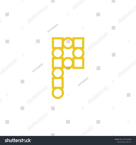 Letter P Monogram Vector Logo Gold Stock Vector (Royalty Free) 2223318009 | Shutterstock