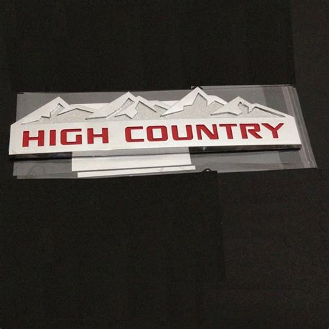 Amazon Yoaoo X Chrome High Country Emblem Badges Door Tailgate D