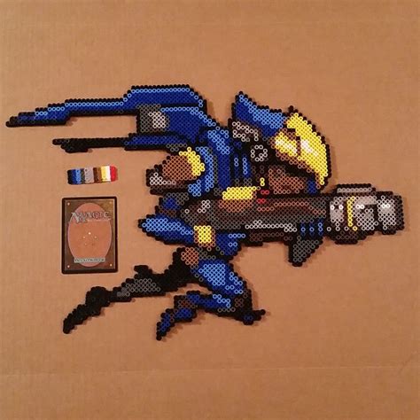 Pharah Overwatch Perler Bead Sprite Bead Sprite Perler Beads