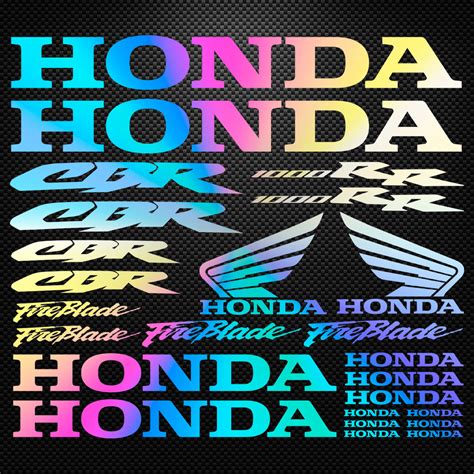 Stickers Moto Holographique Honda Cbr Rr Des Prix Moins