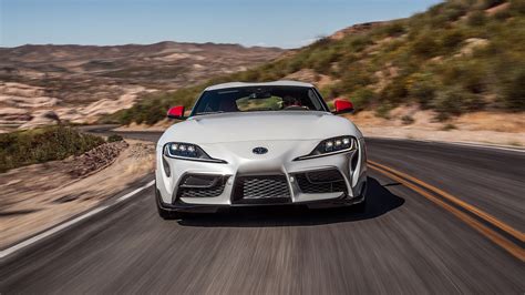 Toyota Supra Launch Edition Front Motion In Motion Gr