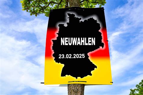 ersten Plakate hängen Bundestagswahlkampf welche Regeln gelten