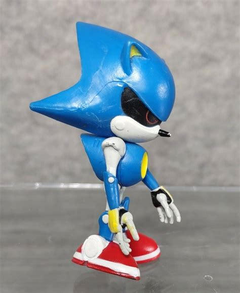 Mavin Rare Jazwares 3 Classic Metal Sonic The Hedgehog Action Figure