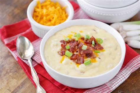 Cheesy Potato Soup Just 5 Minutes To Prep Lil Luna