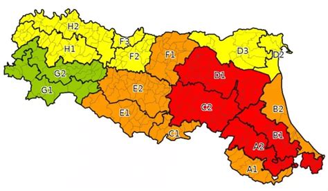 Forte maltempo Mercoledì 10 Maggio è di nuovo allerta rossa in Emilia