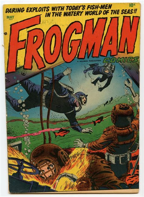 Frogman 11 May 1953 GD (2.0) | Comic Books - Golden Age, War / HipComic