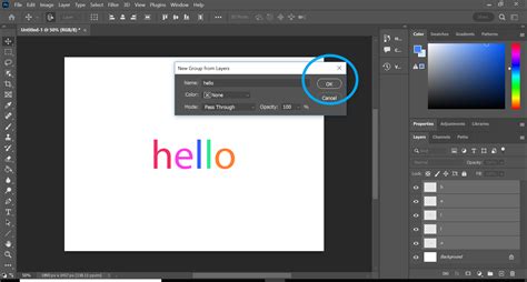 How To Group Layers In Photoshop